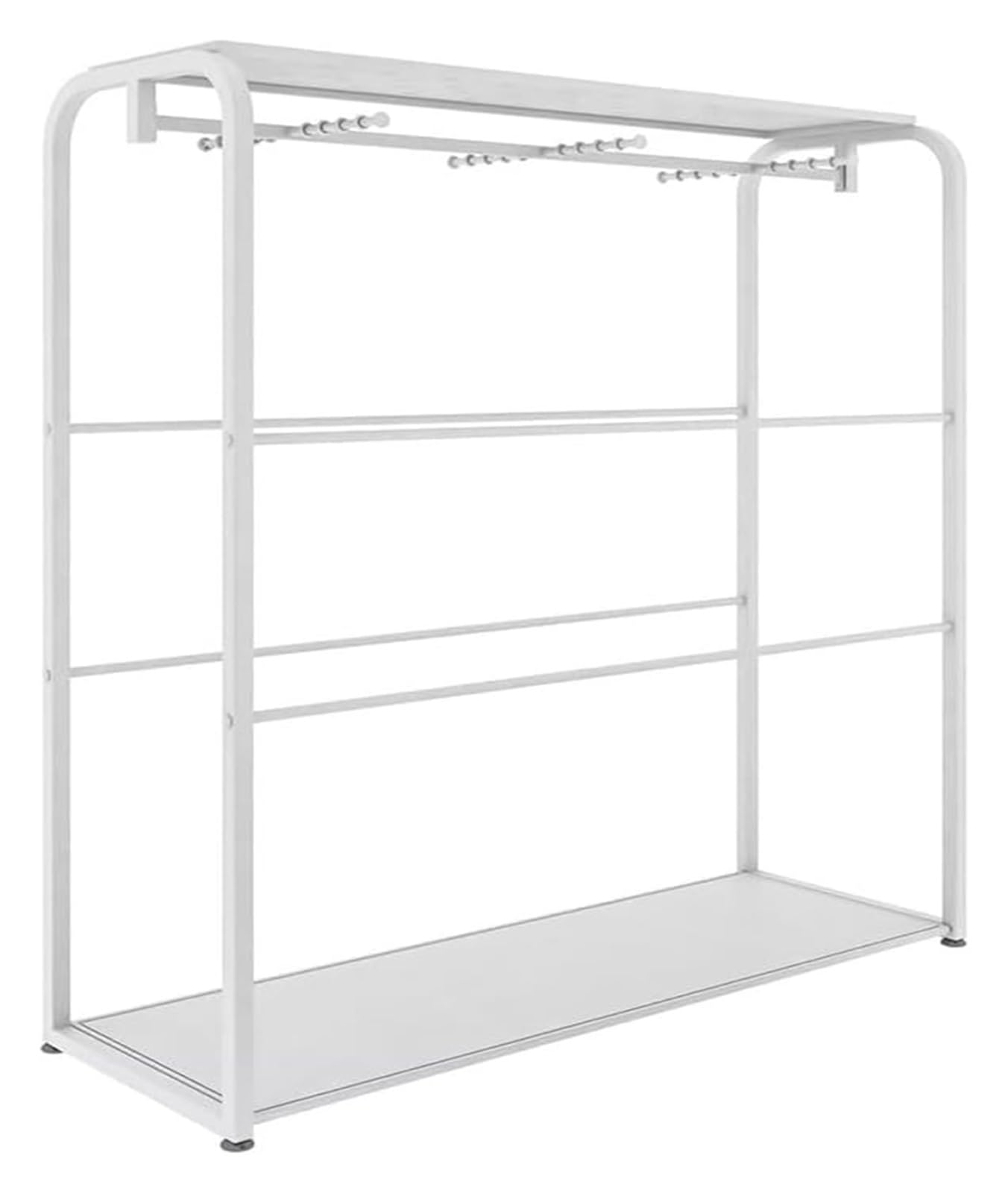 Appendiabiti Multistrato autoportante, Ideale per Reggiseni, Biancheria Intima, Calze e Accessori. Scaffale espositivo Perfetto per Negozi di Abbigliamento e soluzioni di stoccaggi