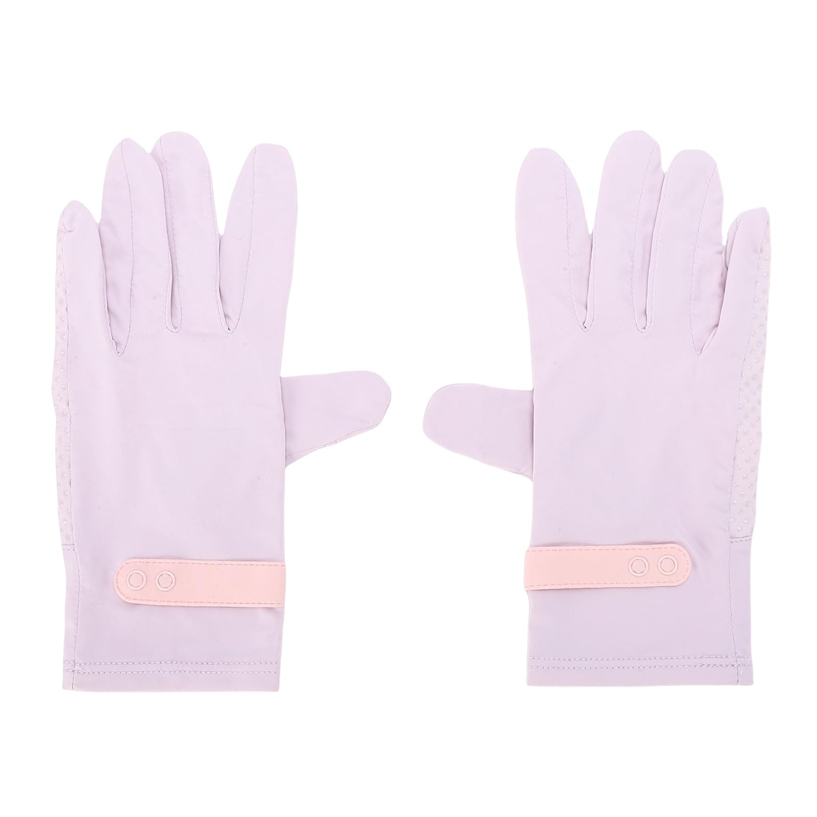 Muiltvoe Ice Silk Gloves for Women, UPF50+ Sun Proof Touchscreen Summer Gloves with Removable Fingertips for Driving Cycling Running