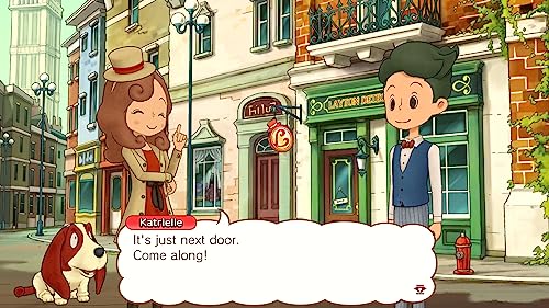 Layton' Mystery Journey: Katrielle And The Millionaires' Conspiracy [Deluxe Edition] Switch - vue 4