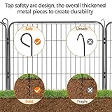 Yaheetech Freilaufgehege für Kleintiere Welpenauslauf mit Tür Laufgitter Welpenfreigehege Hundegehege Laufstall für Hund, Katze, Welpe, Kaninchen 8 Gitter je 80 x 60 cm