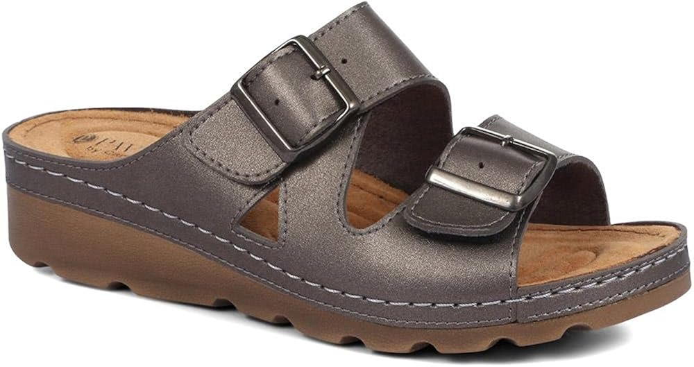 Pavers Ladies Sandals Mule in Ladies Dual/Multi fit from These Womens