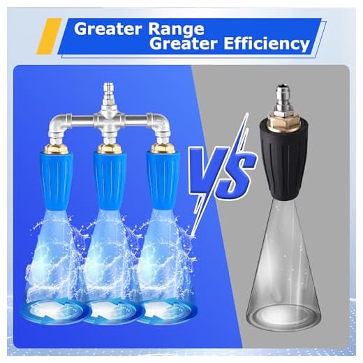 TasuoX Turbo Nozzle Pressure Washer 3-in-1