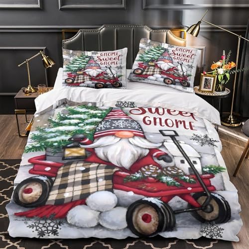 Gnome de Noël housse de couette pour illuminer les nuits d'hiver - 2