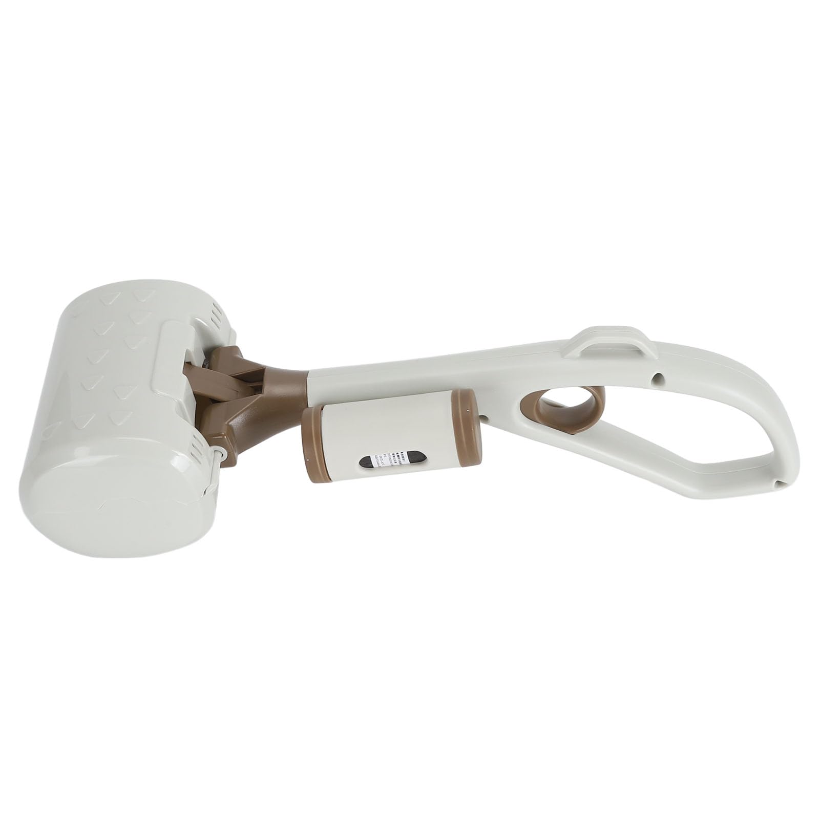 Ramasse-crottes for Animaux avec Support for Sac | Pelle légère à Long Manche for Jardin, Parc et | Design Ergonomique, matériau ABS Robuste | Ramassage sans courbure (Gris)(White)