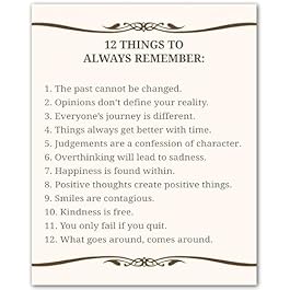 “12 Things To Always...