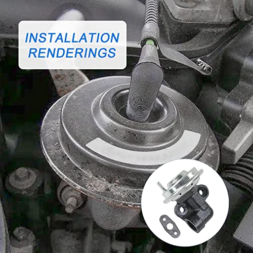 Egr Exhaust Gas Recirculation Valve Compatible With Ford Mustang Expedition Explorer F150 F250 Contour Ranger Thunderbird Windstar Aerostar Mazda B3000 Mercury Mountaineer Cougar Replaces# Egv464 #TOP5