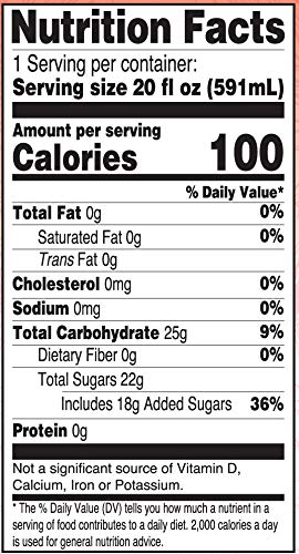 Langer's Organic Cold Brew Hibiscus Tea, Peach, 20Oz (Pack Of 12), Peach, 20 Fl Oz (Pack Of 12) #TOP2