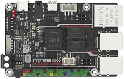 BIGTREETECH Pi V1.2 Control Board Quad-Core WiFi 1GB RAM, BTT Pi Support SKR Mini E3 V3.0 Octopus/Pro/Max EZ Kraken SKR Pico Silent Board to Run Klipper VS Raspberry-Pi 4/3B for i3/CoreXY 3D Printer