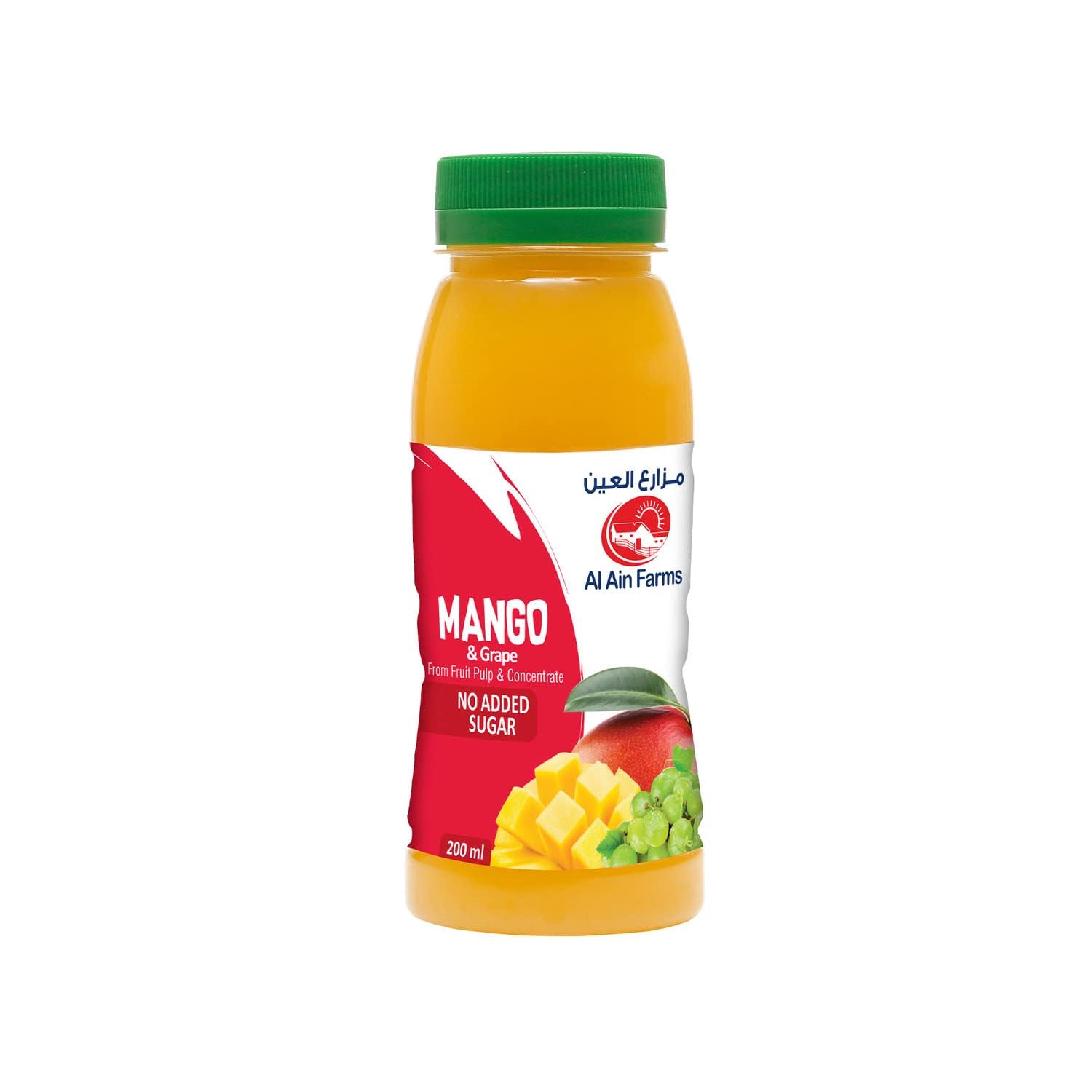 Al Ain Mango And Grape Nectar No Added Sugar 200ml