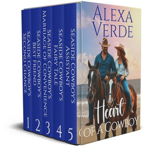 Heart of a Cowboy Audiolibro Por Alexa Verde arte de portada
