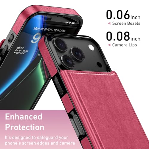 Goodon for iPhone 17 Pro Max/iPhone 18 Pro Max Case Wallet - Leather Cover - image 3