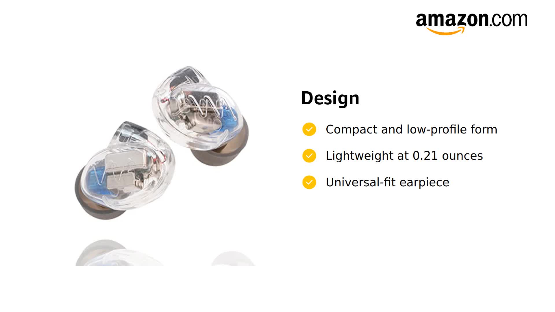 Amazon.com: Westone Audio Pro X20 IEM Earphones - Dual Driver
