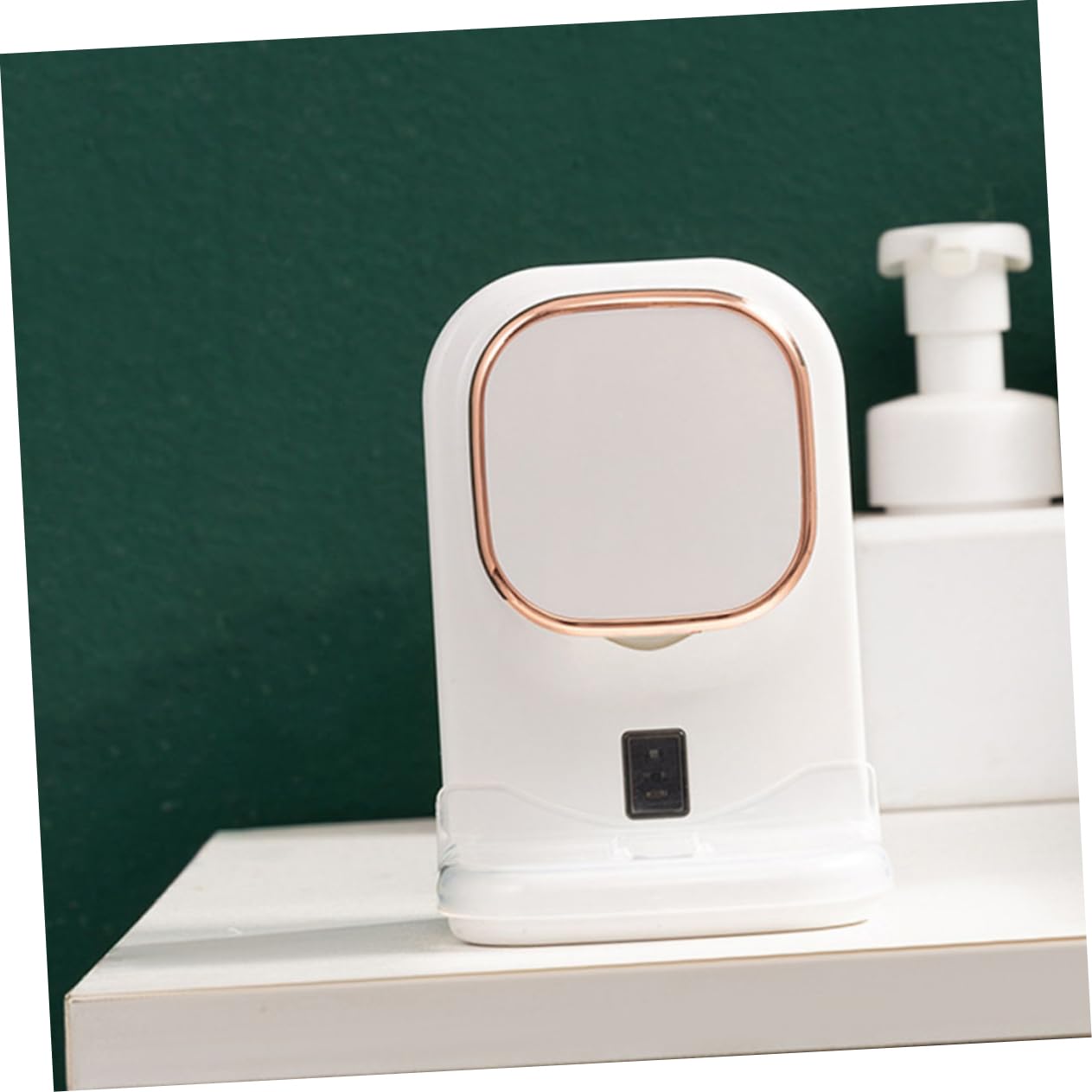 FRCOLOR Distributeur Dentifrice Automatique Mural Sans Perçage Presse-tube Pour Salle De Bain Cuisine