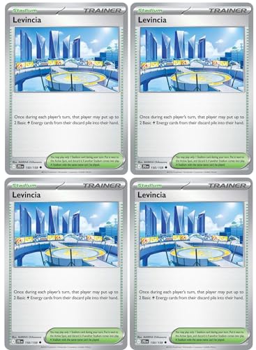 Levincia 150/159 - Viaje juntos - Juego de cartas Pokemon Trainer x4