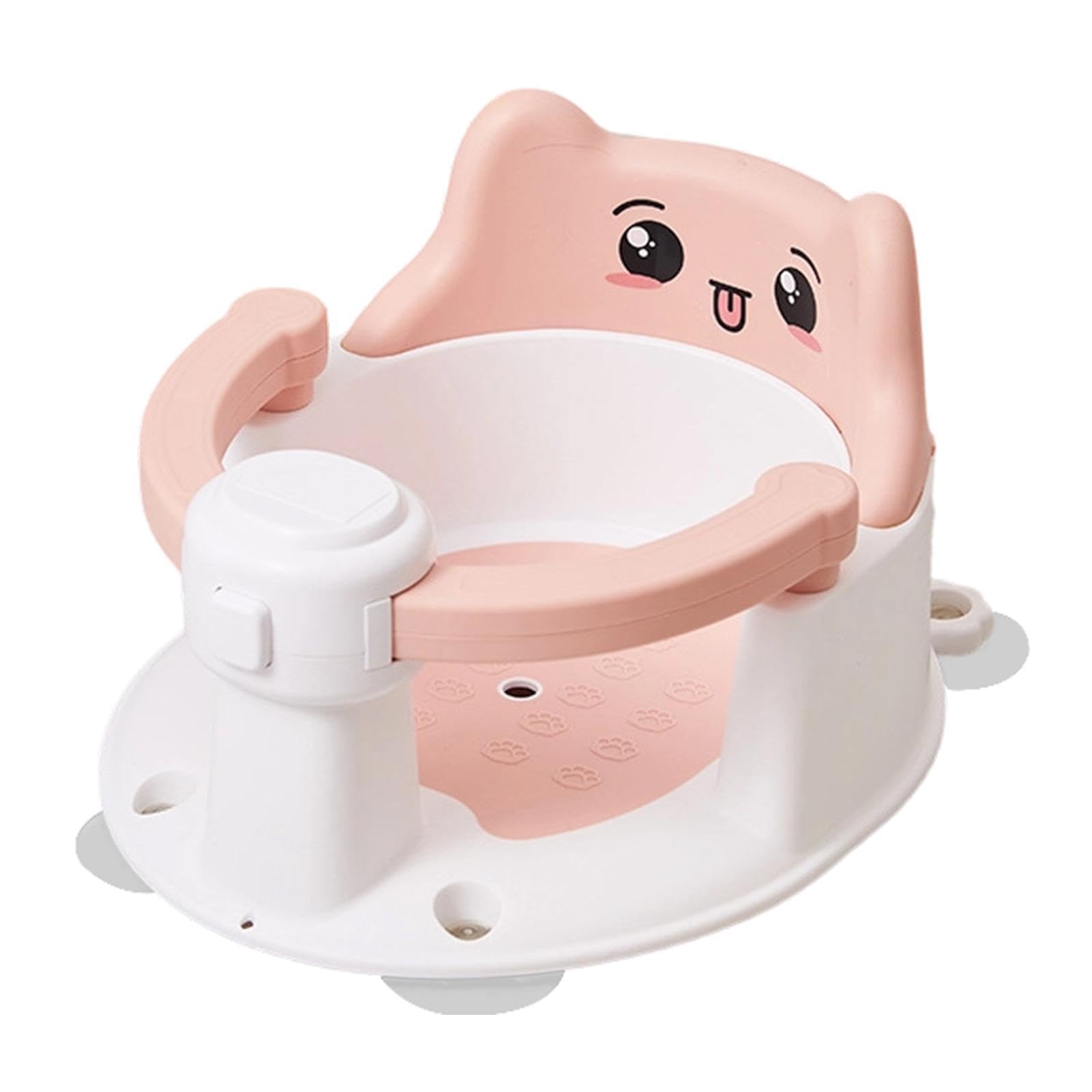 Sedia da Bagno per Bambini - Seggiolino Doccia Portatile con Ventose | Seggiolino Doccia per Fino a 6,per Fino a 6 Maschi Femmine Seduti in Bagno
