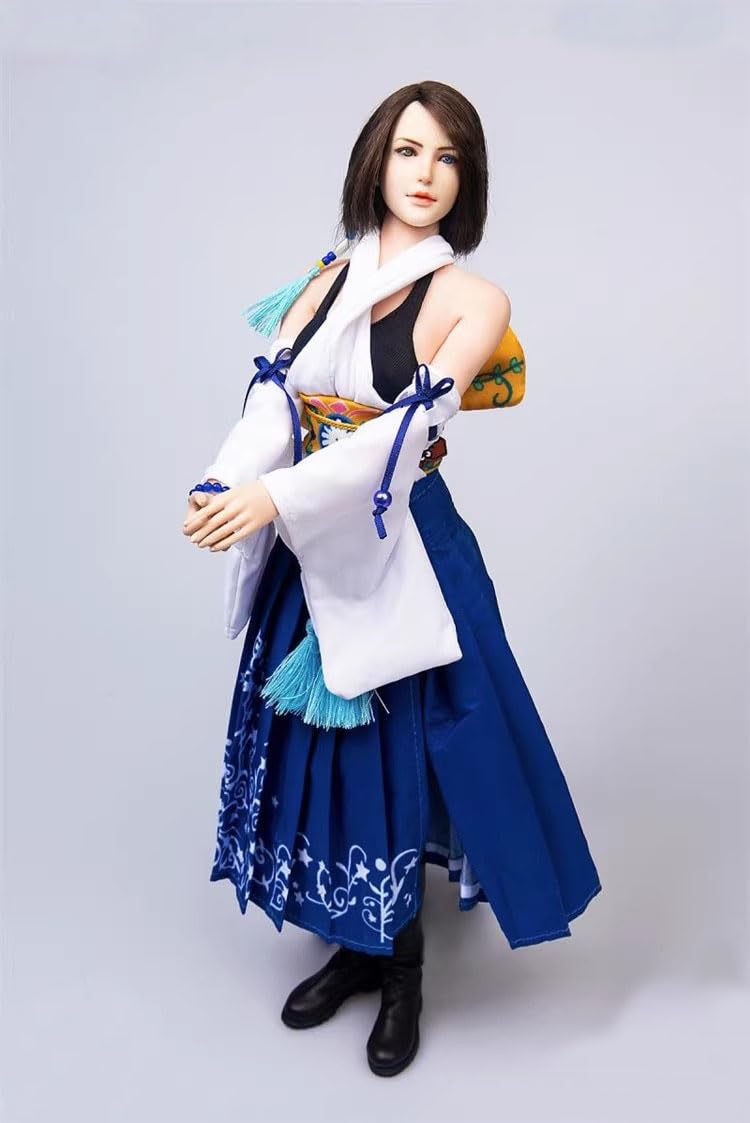 Ensemble jupe longue chinoise 1/6 AMITD avec jupe visage de cheval