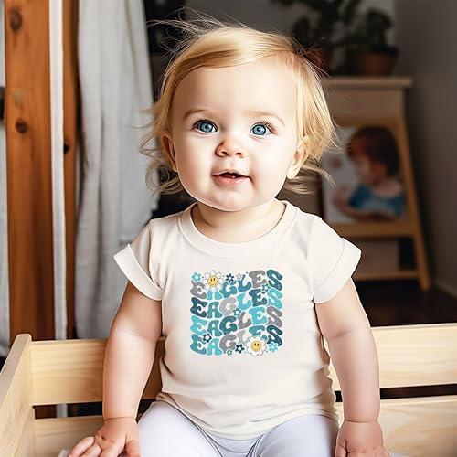 Eagles School Spirit Shirt for Game Day Apparel for Adults and Kids3