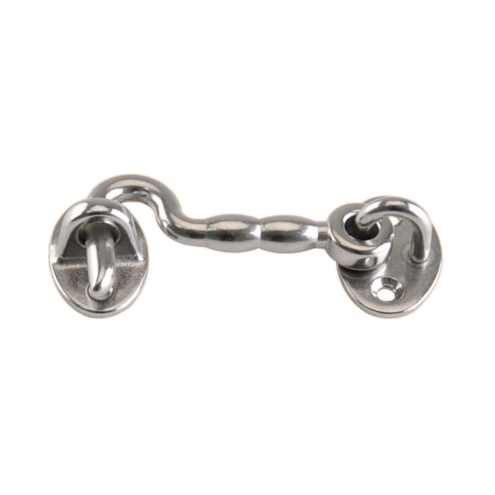 Kjueq One Color 77.5Mm Marine Stainless Steel Door Hook Door Window Hook Hook Yacht Speedboat Fishing Boat Accessories Marine Hardware
