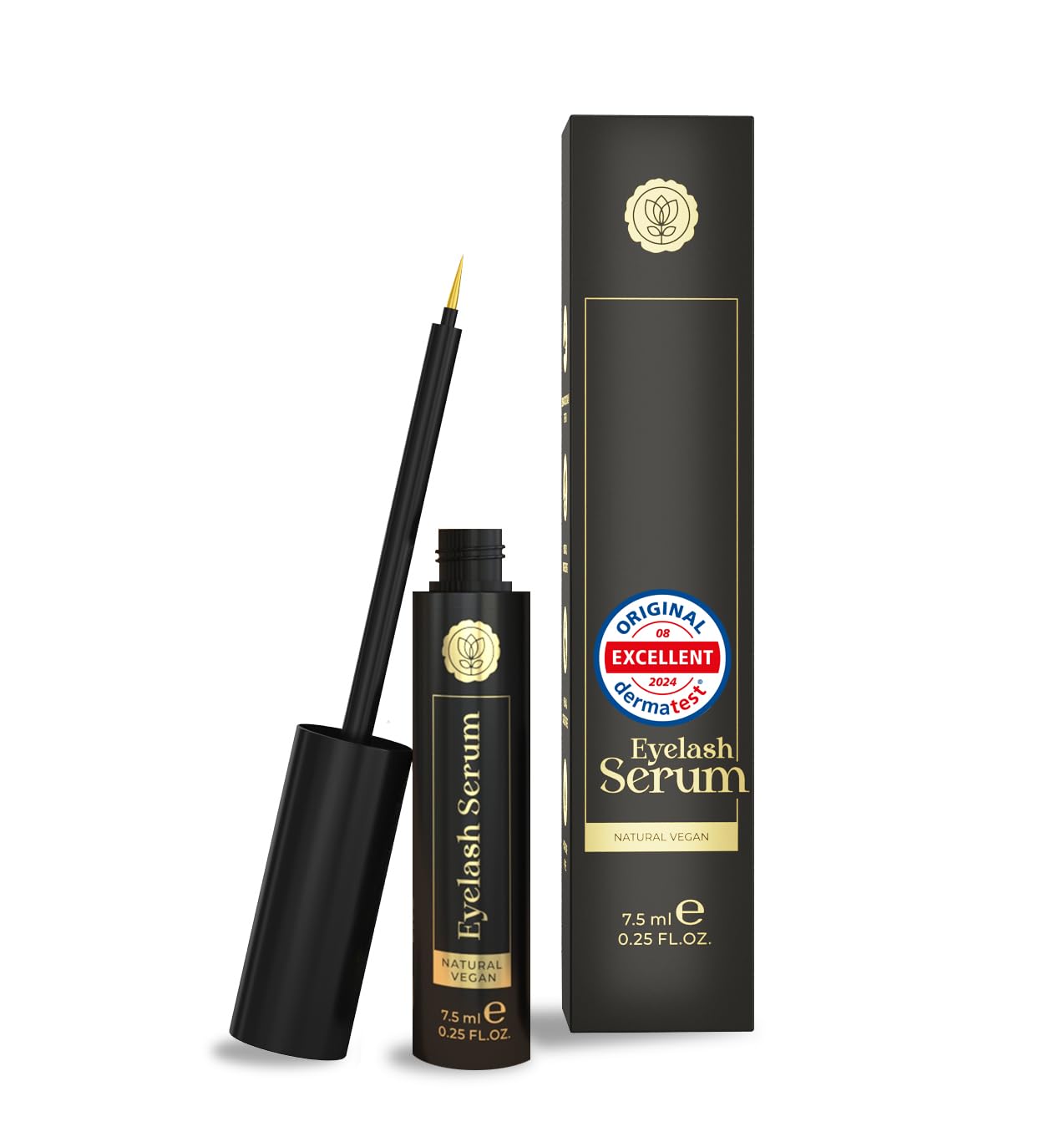 Organic Eyelash Serum • TEST WINNER • Lash Serum with Multi
