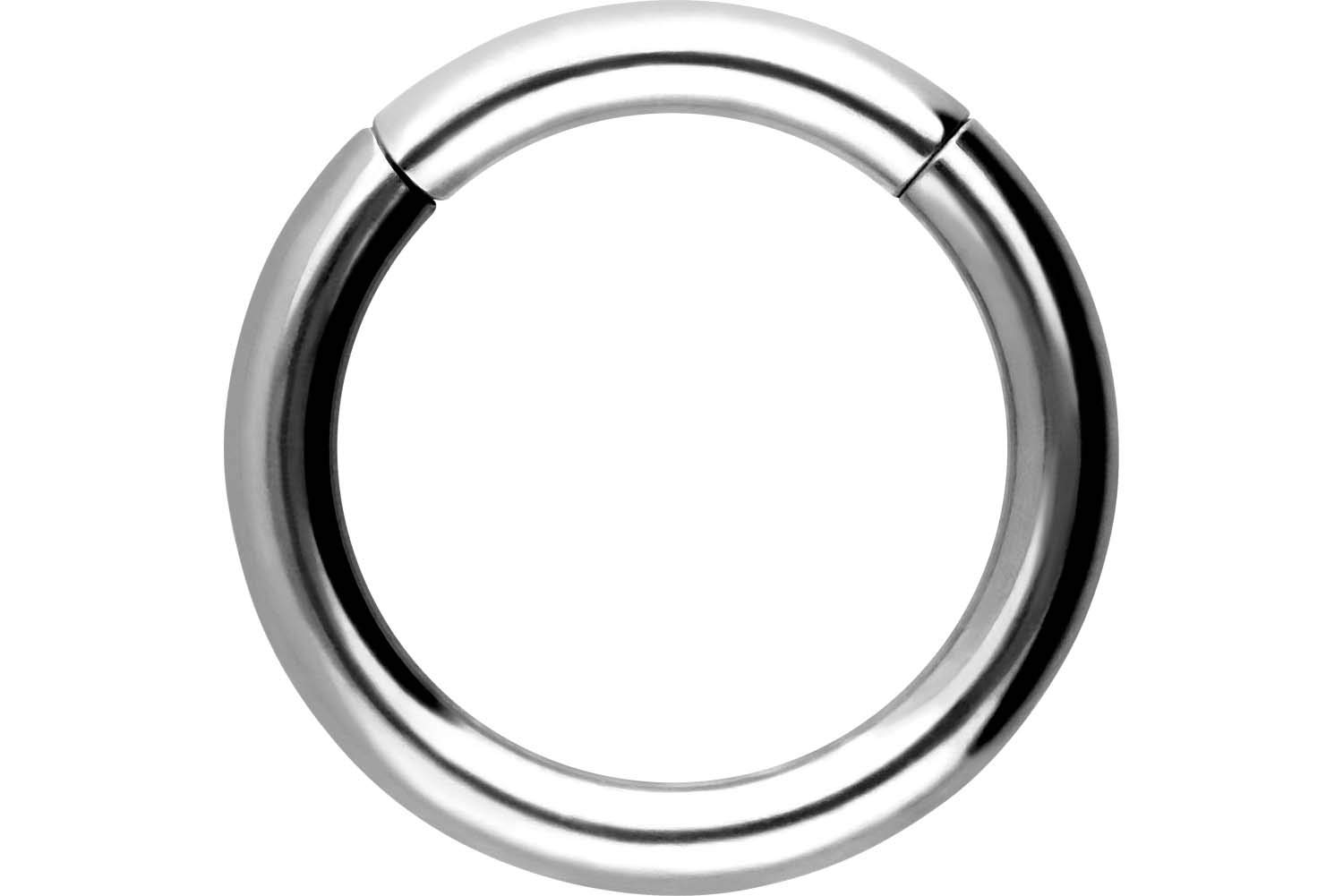 PIERCINGLINE Anillo segmento Clicker de acero quirúrgico – Piercing en oro, plata, rosa, negro o azul – para nariz, tabique, oreja, hélice o tragus — view 79