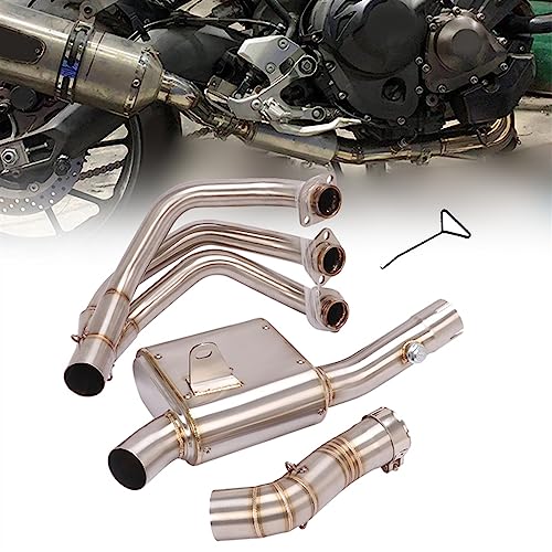 Silencieux 51 mm pour échappement MT09 FZ09 ligne de liaison avant moto