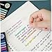 2700 Sheets Colorful Sticky Index Tabs, Transparent Page Markers for Book & School Supplies