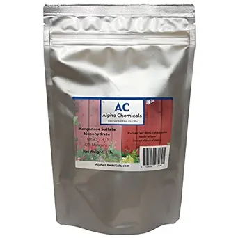 Manganese Sulfate Monohydrate - 32% Mn - 1 Pound