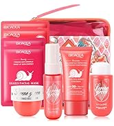 Gifts for Women Skin Care Set, 8 Pcs Spa Gifts for Women Complete Travel -Size Shower Kit Self Ca...