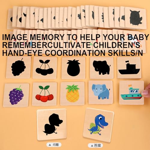 Actividad de aprendizaje con rompecabezas de madera para regalar a niños pequeños 4