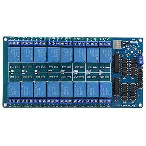 Modulo relè, scheda di controllo modulo relè 5V a 16 canali con protezione fotoaccoppiatore per modulo microcontrollore