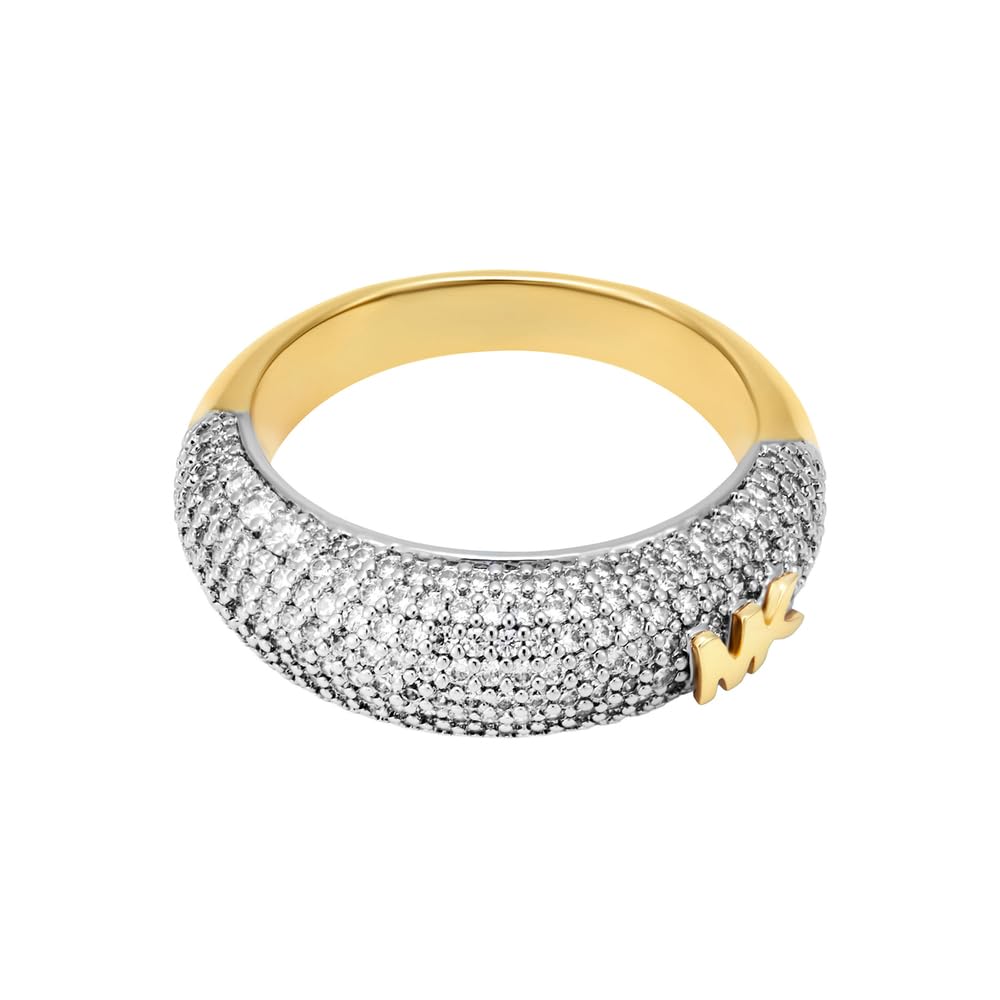 Michael Kors Premium Women's Gold-Tone Brass Ring, MKJ85419318