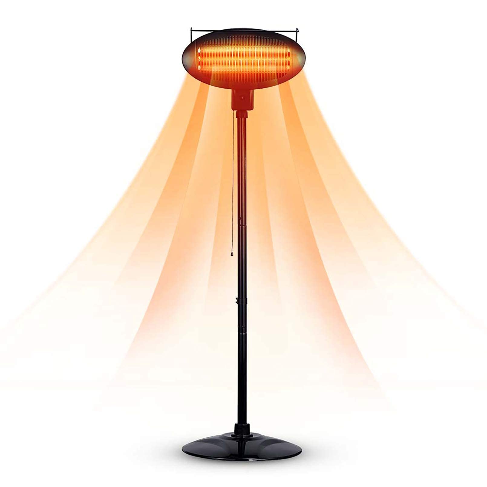 TRUSTECH Patio Heater Outdoor Heater with 3 Ajustable Heating Modes