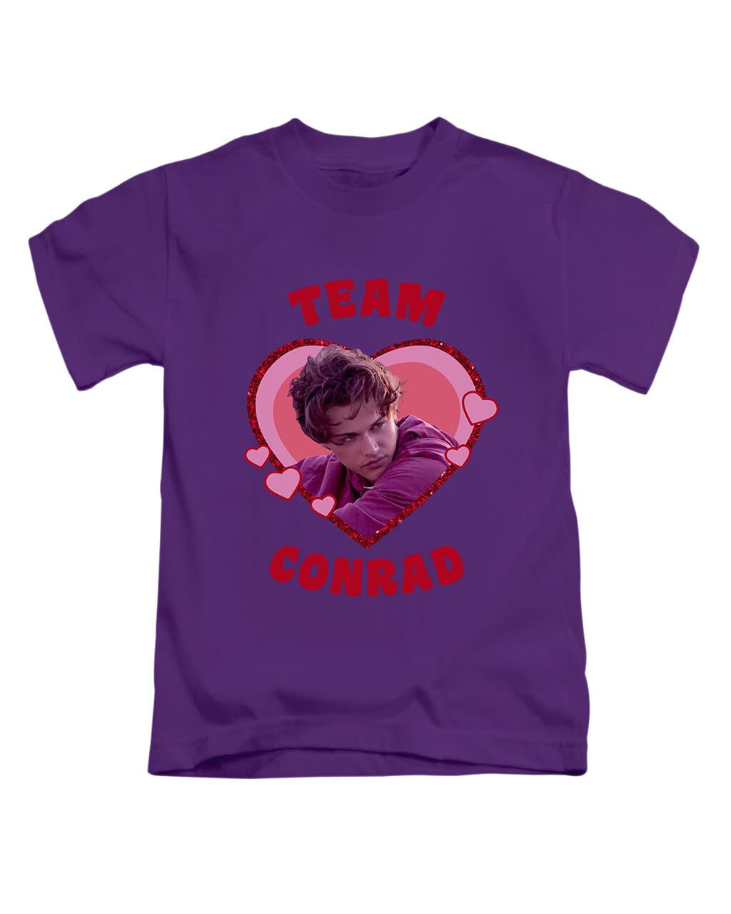 Team Conrad Tee T-Shirt Funny Unisex T Shirt Top Purple