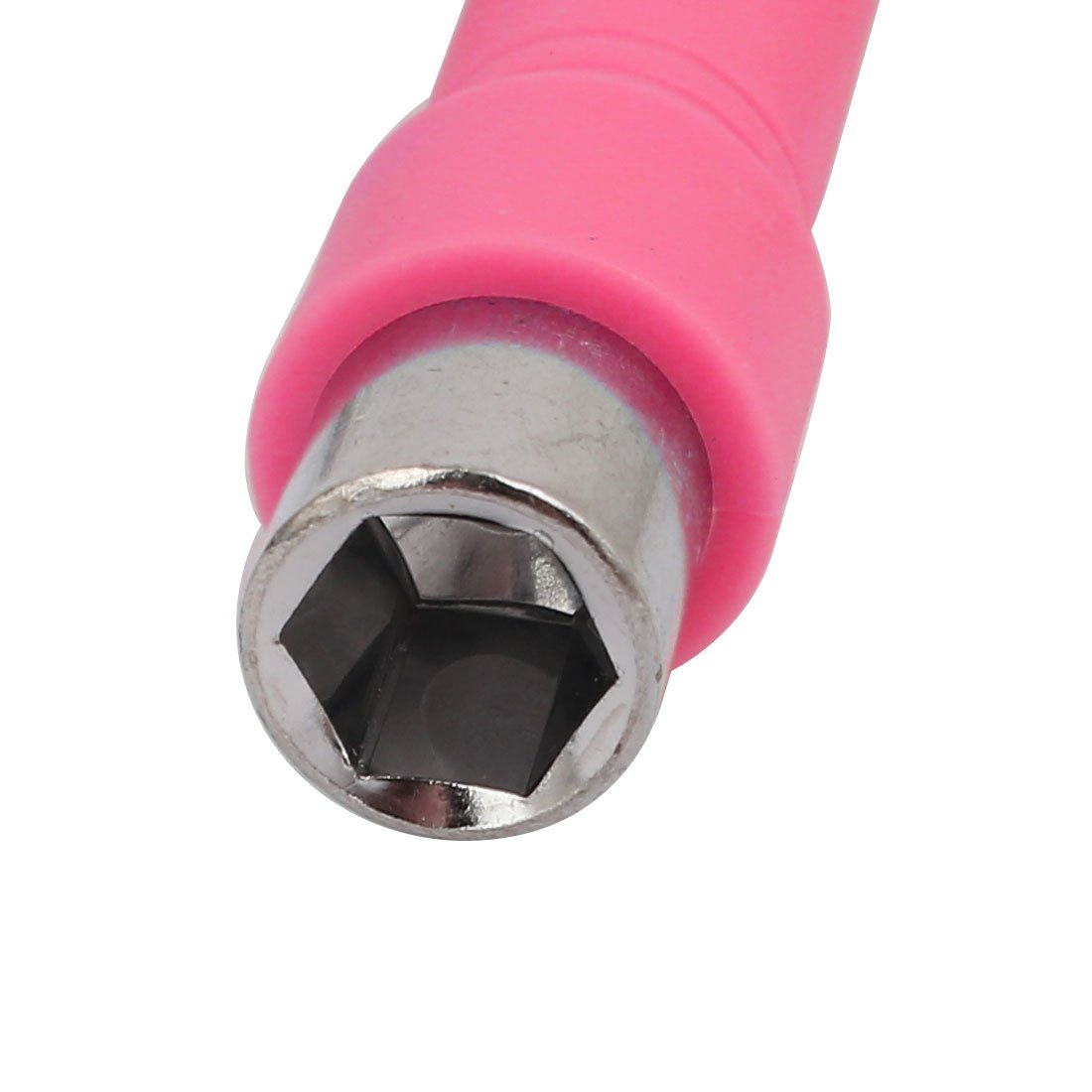 Aexit Hex Socket hand operated tools Skateboard Roller Spanner T Wrench Hand Tool Pink Model:78as548qo173