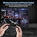Mando para PS4, Inalámbrico Mando para Playstation 4/Pro/Slim/ PC Inalámbrico Controlador Wireless...