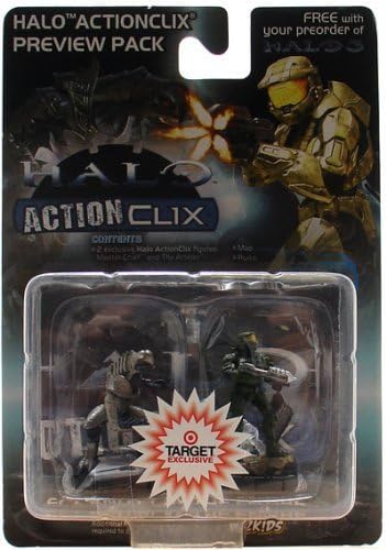 Halo ActionClix Master Chief & Arbiter Figure Preview Pack