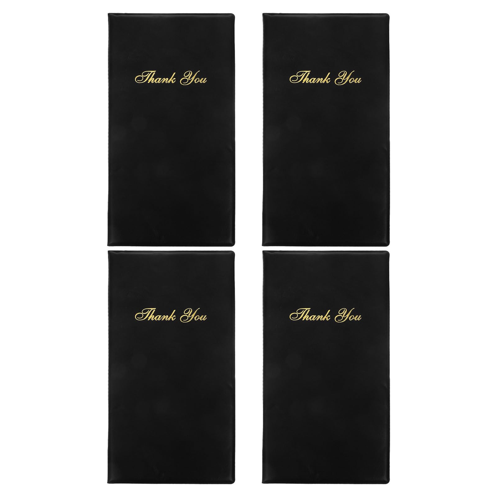 Set de carpetas portacuentas para hostelería y servicios de mesa, 4 uds 8
