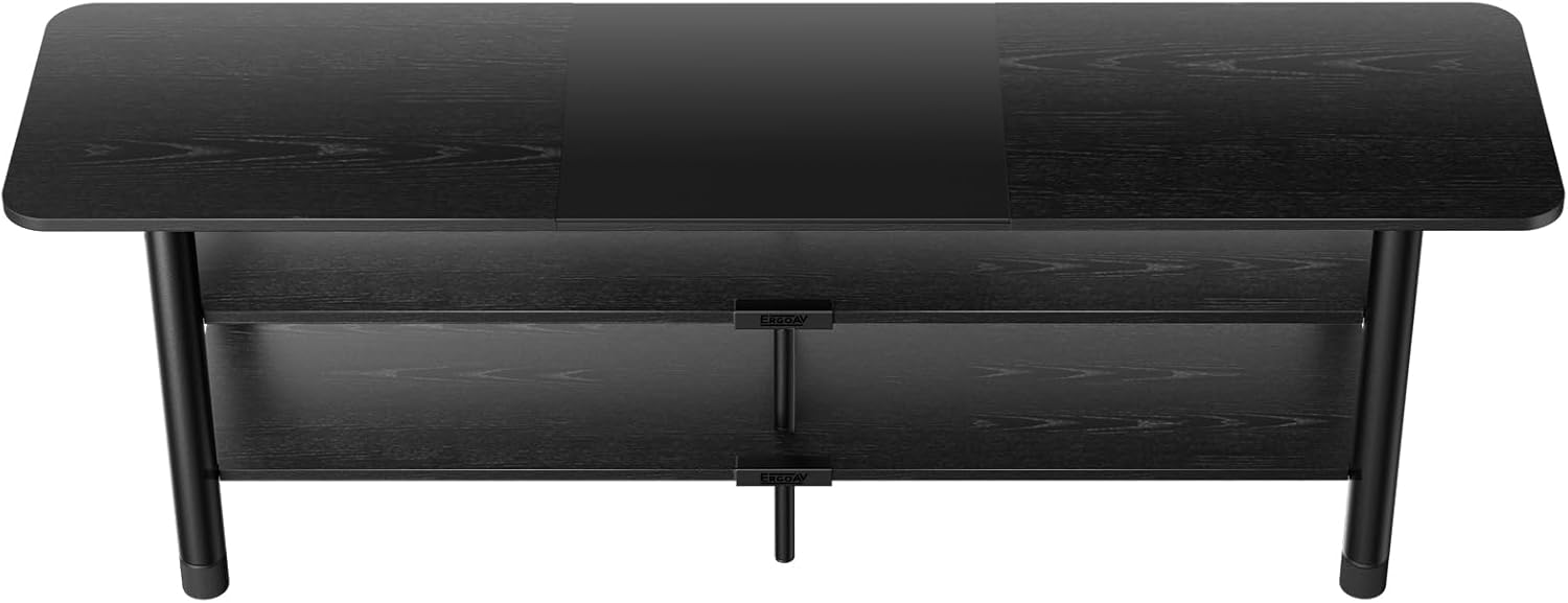 Samsung QN65LS03FAFXZA 65 Inch The Frame QLED 4K Art Mode Vision AI Smart TV with an ErgoAV ERTFL1-01B 60" FlexFold Frame TV Stand (2025)