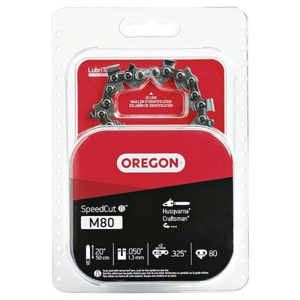 Oregon M80 SpeedCut 50 cm Motorlu Testere Zinciri, Husqvarna, Craftsman için Uygundur