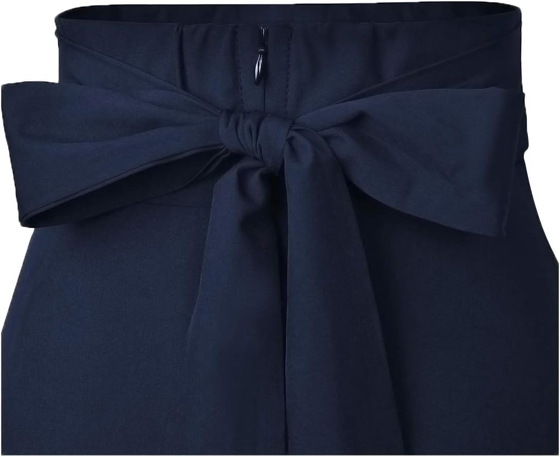 RANPHEE Women's Ankle Length High Waist A-line Flowy Long Maxi Skirt with Pockets - Image 4