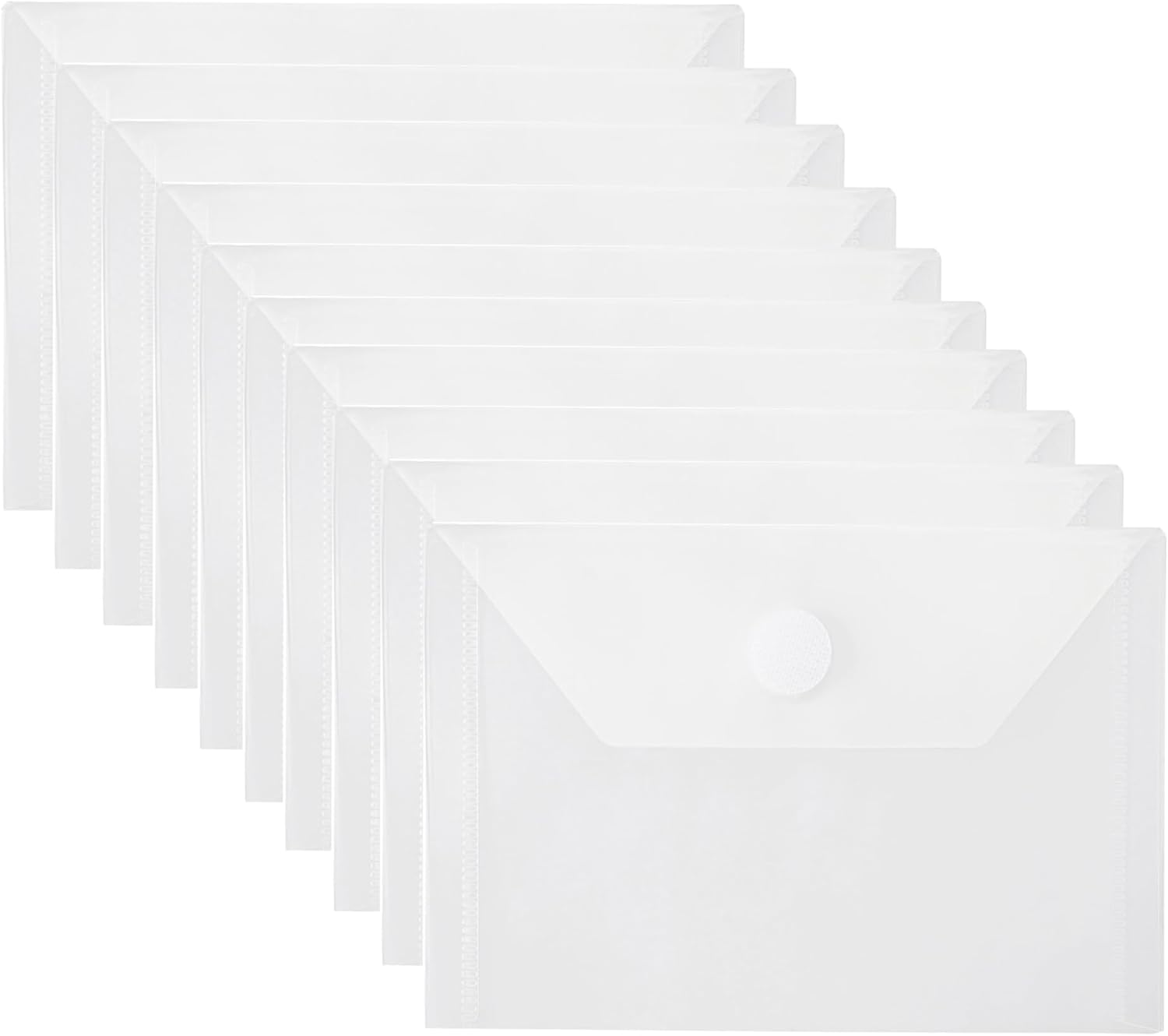 Amazon.com : YESSART 3x5 Plastic Envelopes Hook Loop Closure Coupon ...