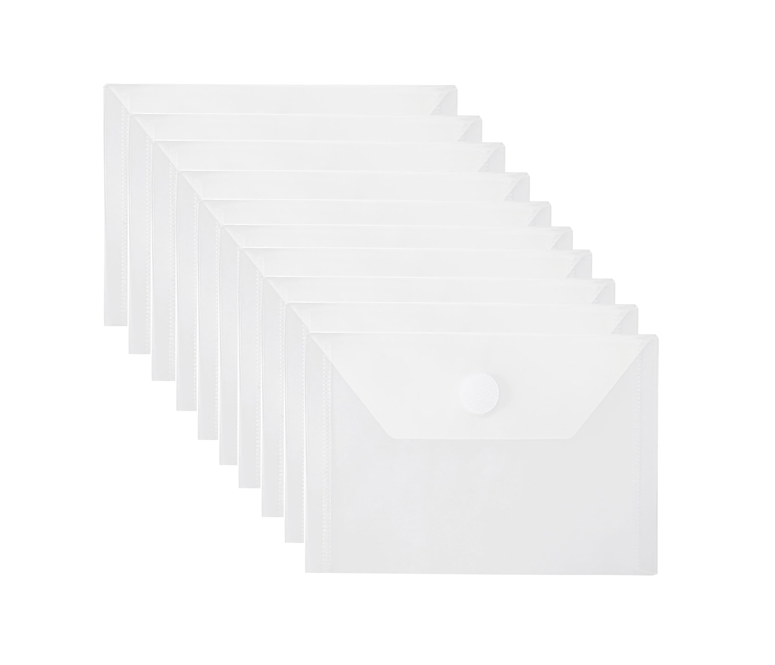 Amazon.com : YESSART 3x5 Plastic Envelopes Hook Loop Closure
