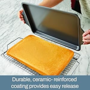 All-Clad Pro-Release Nonstick Bakeware Muffin Pan 12 Cup Oven Safe 450F Half Sheet, Cookie Sheet, Muffin Pan, Cooling & Baking Rack, Round Cake Pan, Loaf Pan, Baking Pan Grey All Clad Pro Release Nonstick Bakeware Muffin Pan 12 Cup Oven Safe 450F Half Sheet Cookie Sheet Muffin Pan Cooling Baking Rack Round Cake Pan Loaf Pan Baking Pan Grey