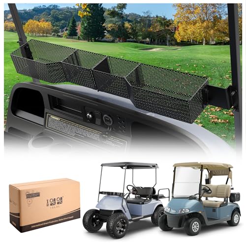 Panier de rangement pour chariot de golf résolvant le manque de place