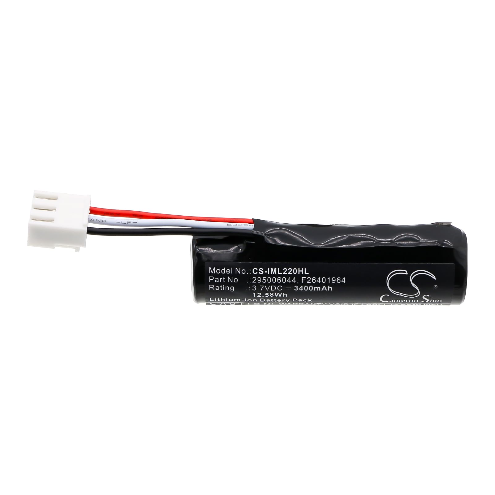 TECHTEK Batteria 3400mAh compatibile con [Ingenico] Iwe280, IWL220, iWL220 GPRS, iWL250, iWL250 Bluetooth, GPRS, iWL251, iWL251 NFC, iWL252, iWL255, iWL280, IWL280 Bluetooth, IWL280 Touch, FBA