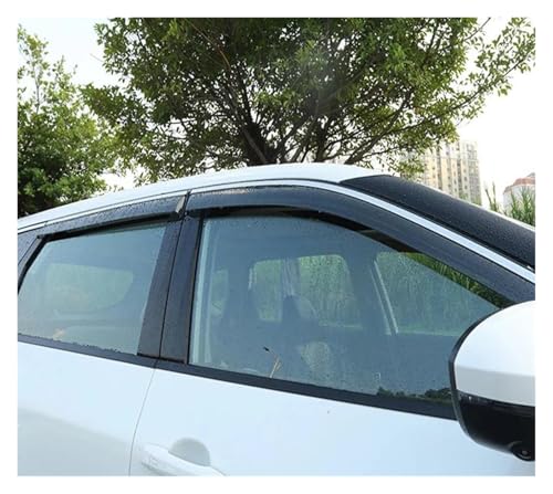Déflecteurs de vitre pour X-Trail 2008-2013 visières de protection de fenêtre voiture - 2