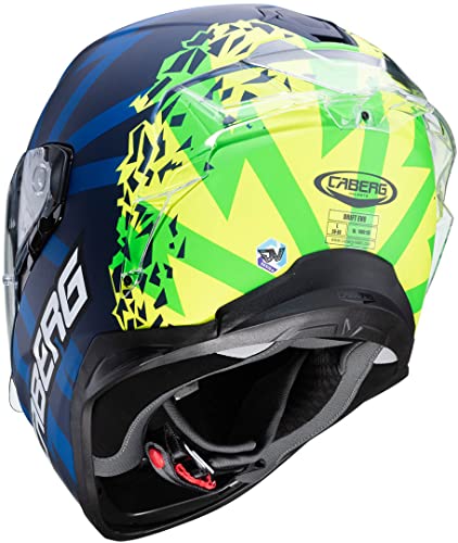 Caberg CASCO DRIFT EVO STORM MATT BLUE/YELLOW