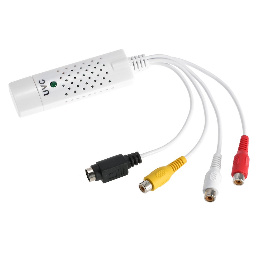 Walmeck USB 2.0 Video Audio Capture Card Hd Video Converter Adapter Edit Video for Camcorder DVD Pc-image-45