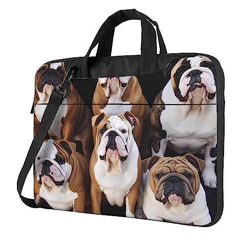 Sacoche ordinateur bouledogue anglais pour vos trajets quotidiens