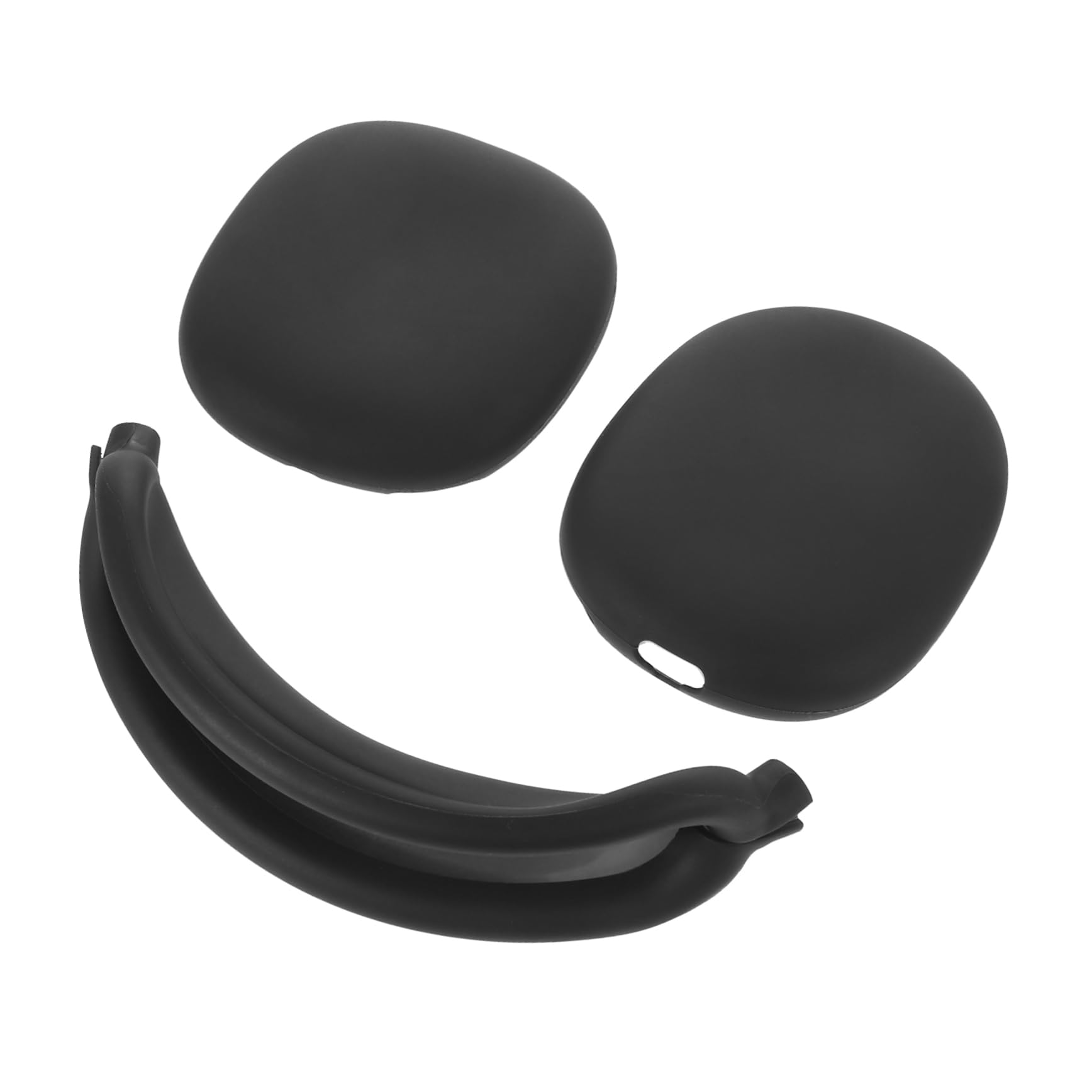 Angoily 4juegos Cojín De TPU para Auriculares Compatible Almohadilla y Funda De Removible Protección Antirayaduras y para